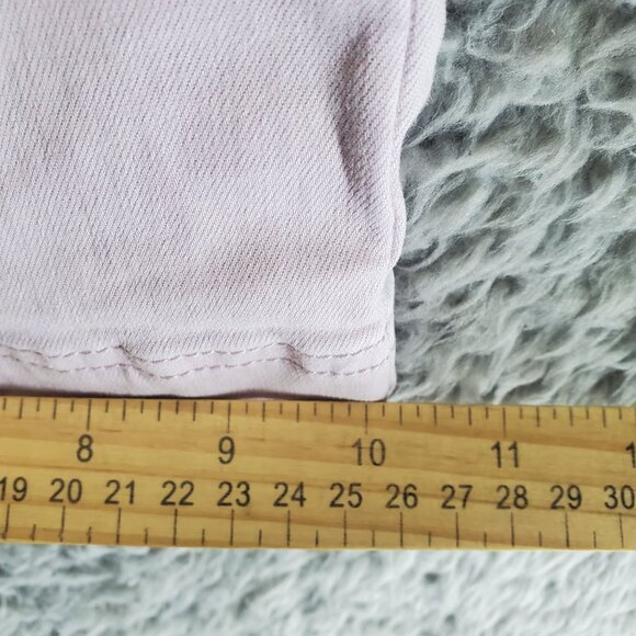 Buffalo David Bitton Pants Womens Size 16 Lilac Purple Brigette High Rise Crop - Picture 9 of 13